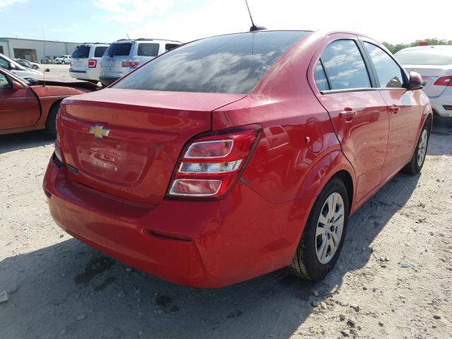 Photo 3 VIN: 1G1JB5SB8L4105904 - CHEVROLET SONIC LS 