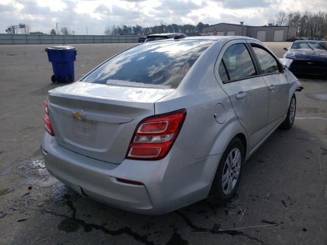 Photo 3 VIN: 1G1JB5SB8L4127207 - CHEVROLET SONIC LS 