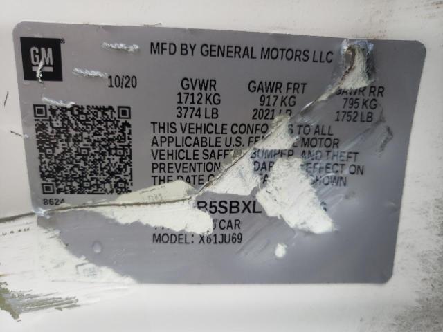 Photo 9 VIN: 1G1JB5SBXL4143456 - CHEVROLET SONIC LS 