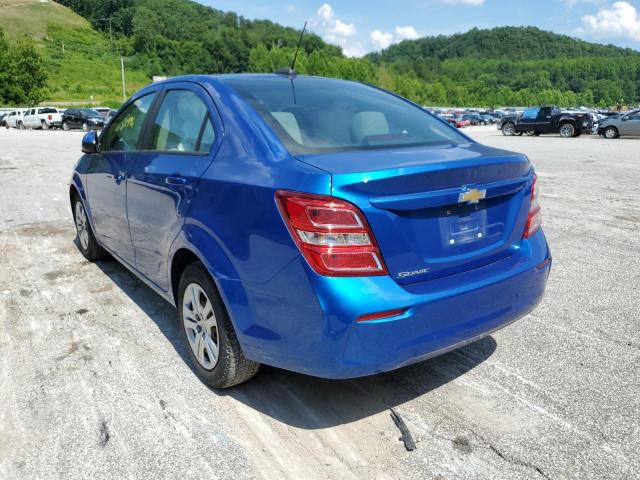 Photo 2 VIN: 1G1JB5SG1H4125124 - CHEVROLET SONIC LS 