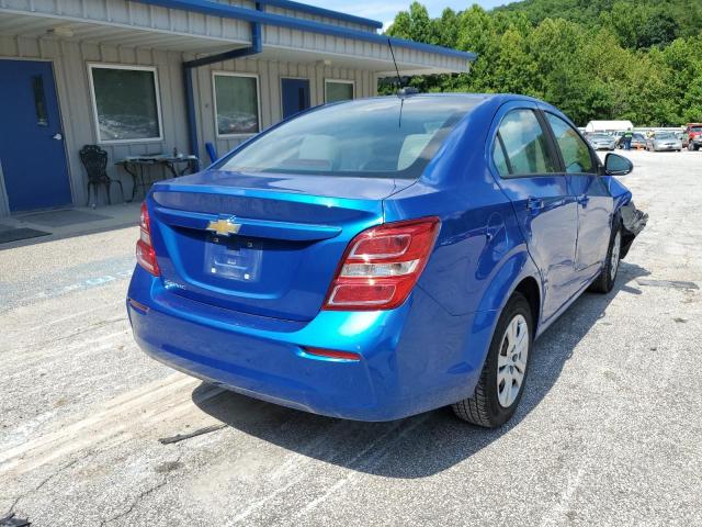 Photo 3 VIN: 1G1JB5SG1H4125124 - CHEVROLET SONIC LS 