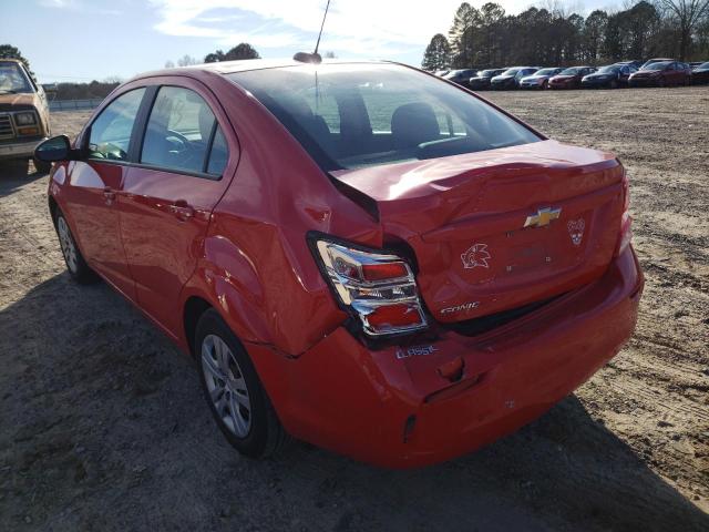 Photo 2 VIN: 1G1JB5SH1H4135760 - CHEVROLET SONIC LS 