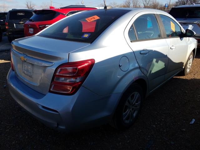 Photo 3 VIN: 1G1JB5SH1H4159332 - CHEVROLET SONIC LS 