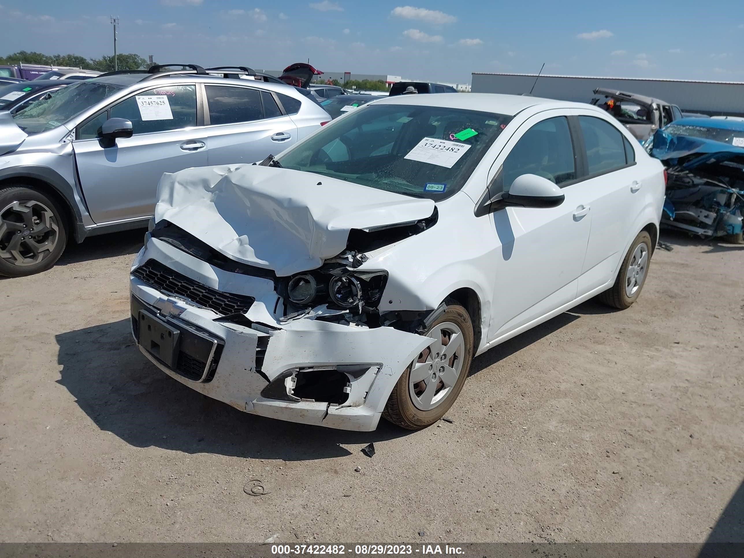 Photo 1 VIN: 1G1JB5SH2F4137353 - CHEVROLET SONIC 