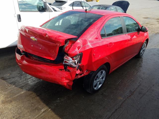 Photo 3 VIN: 1G1JB5SH2H4160201 - CHEVROLET SONIC LS 