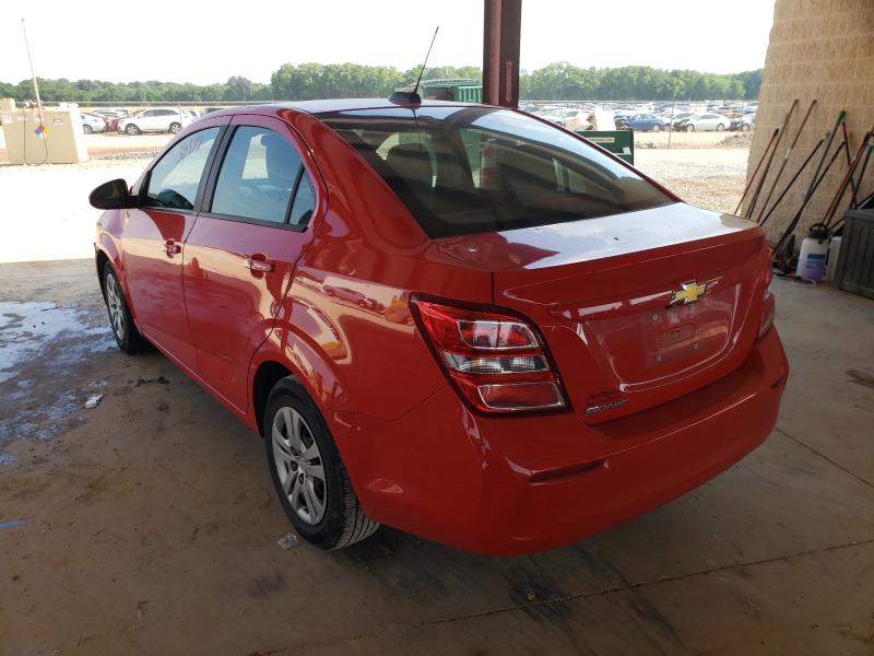 Photo 2 VIN: 1G1JB5SH2H4172204 - CHEVROLET SONIC LS 