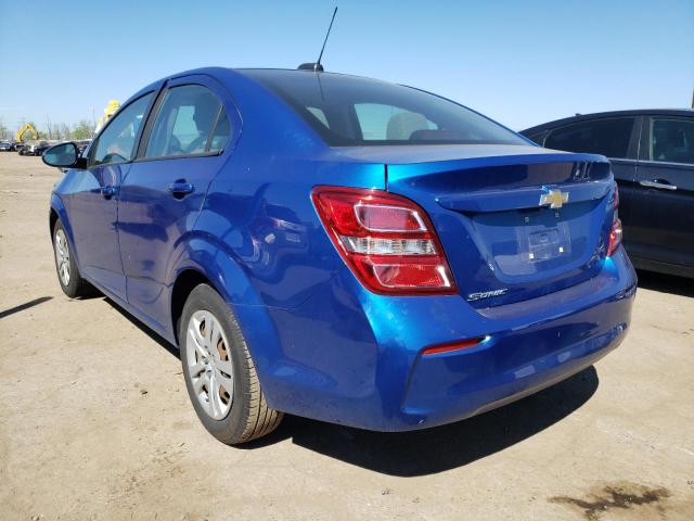 Photo 2 VIN: 1G1JB5SH3H4148770 - CHEVROLET SONIC LS 