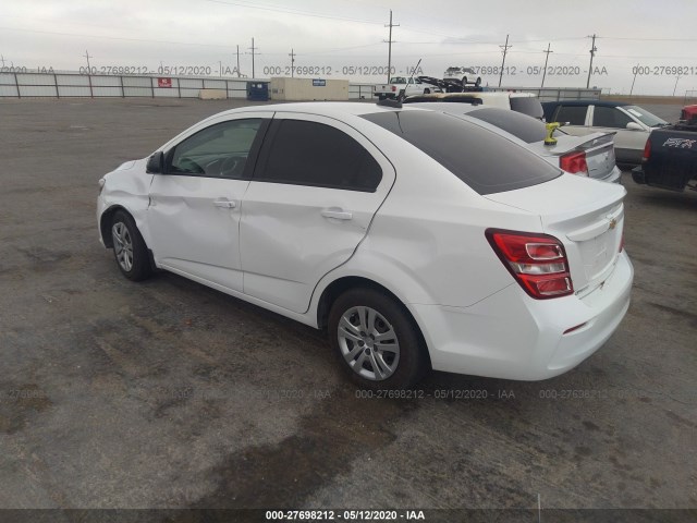 Photo 2 VIN: 1G1JB5SH3H4172521 - CHEVROLET SONIC 