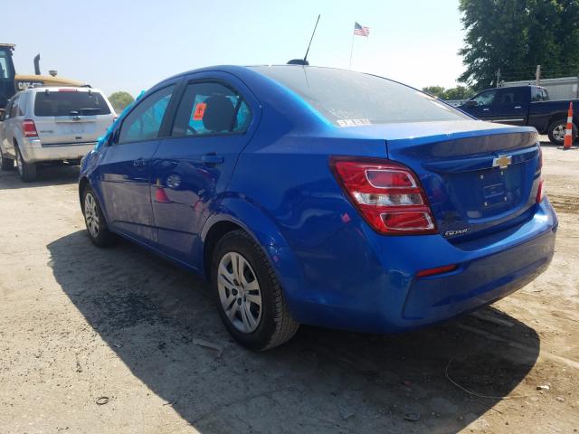 Photo 2 VIN: 1G1JB5SH3J4104645 - CHEVROLET SONIC LS 