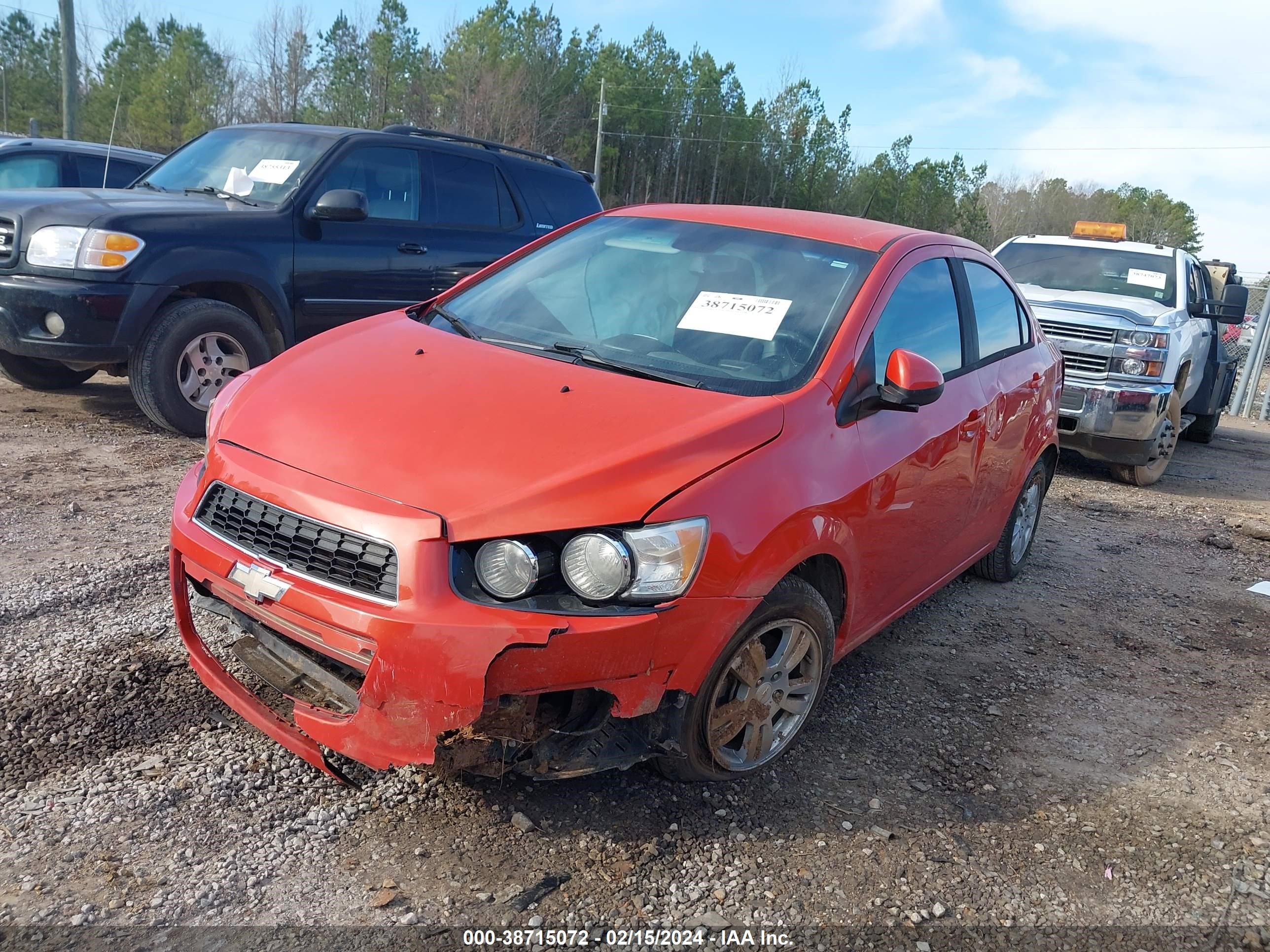 Photo 1 VIN: 1G1JB5SH4C4114829 - CHEVROLET SONIC 