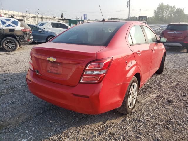 Photo 3 VIN: 1G1JB5SH4H4151709 - CHEVROLET SONIC LS 