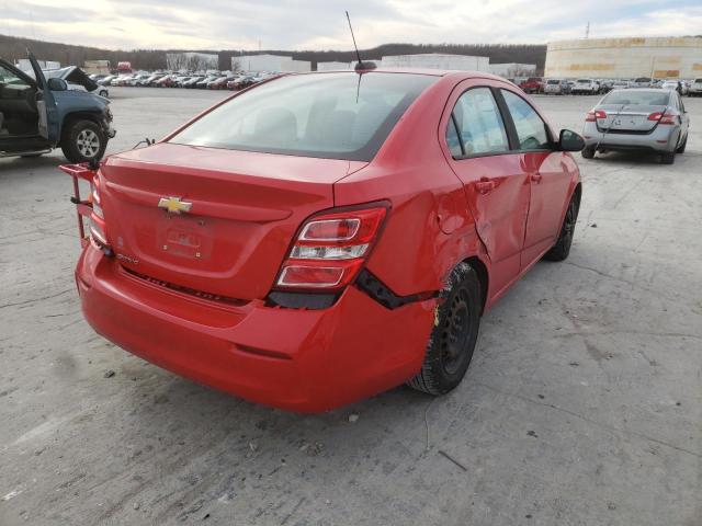 Photo 3 VIN: 1G1JB5SH6H4144275 - CHEVROLET SONIC LS 