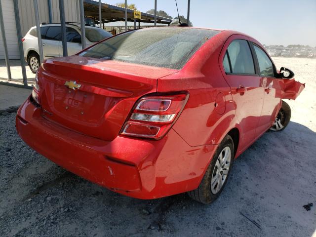 Photo 3 VIN: 1G1JB5SH8H4135271 - CHEVROLET SONIC LS 