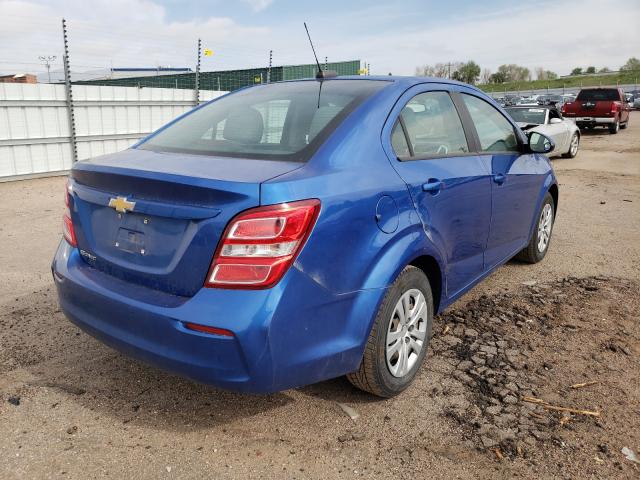 Photo 3 VIN: 1G1JB5SH8H4142544 - CHEVROLET SONIC LS 