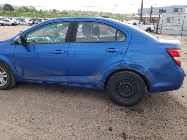 Photo 8 VIN: 1G1JB5SH8H4142544 - CHEVROLET SONIC LS 