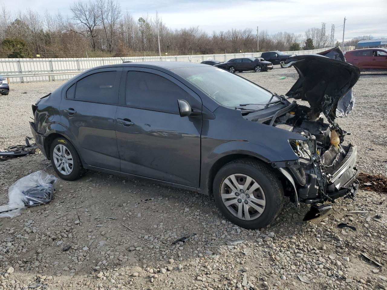 Photo 3 VIN: 1G1JB5SH8H4147856 - CHEVROLET SONIC 