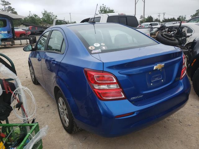 Photo 2 VIN: 1G1JB5SH8H4150840 - CHEVROLET SONIC LS 