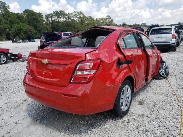 Photo 3 VIN: 1G1JB5SH8J4100638 - CHEVROLET SONIC LS 