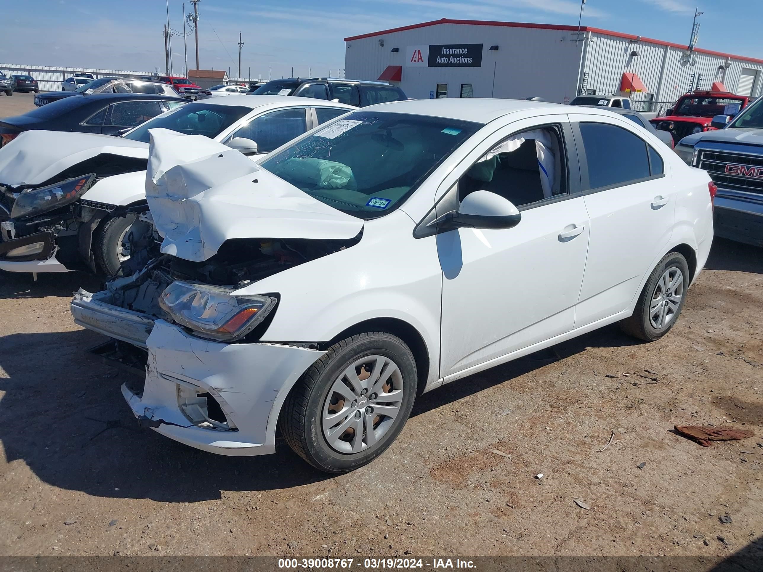 Photo 1 VIN: 1G1JB5SH9H4162737 - CHEVROLET SONIC 