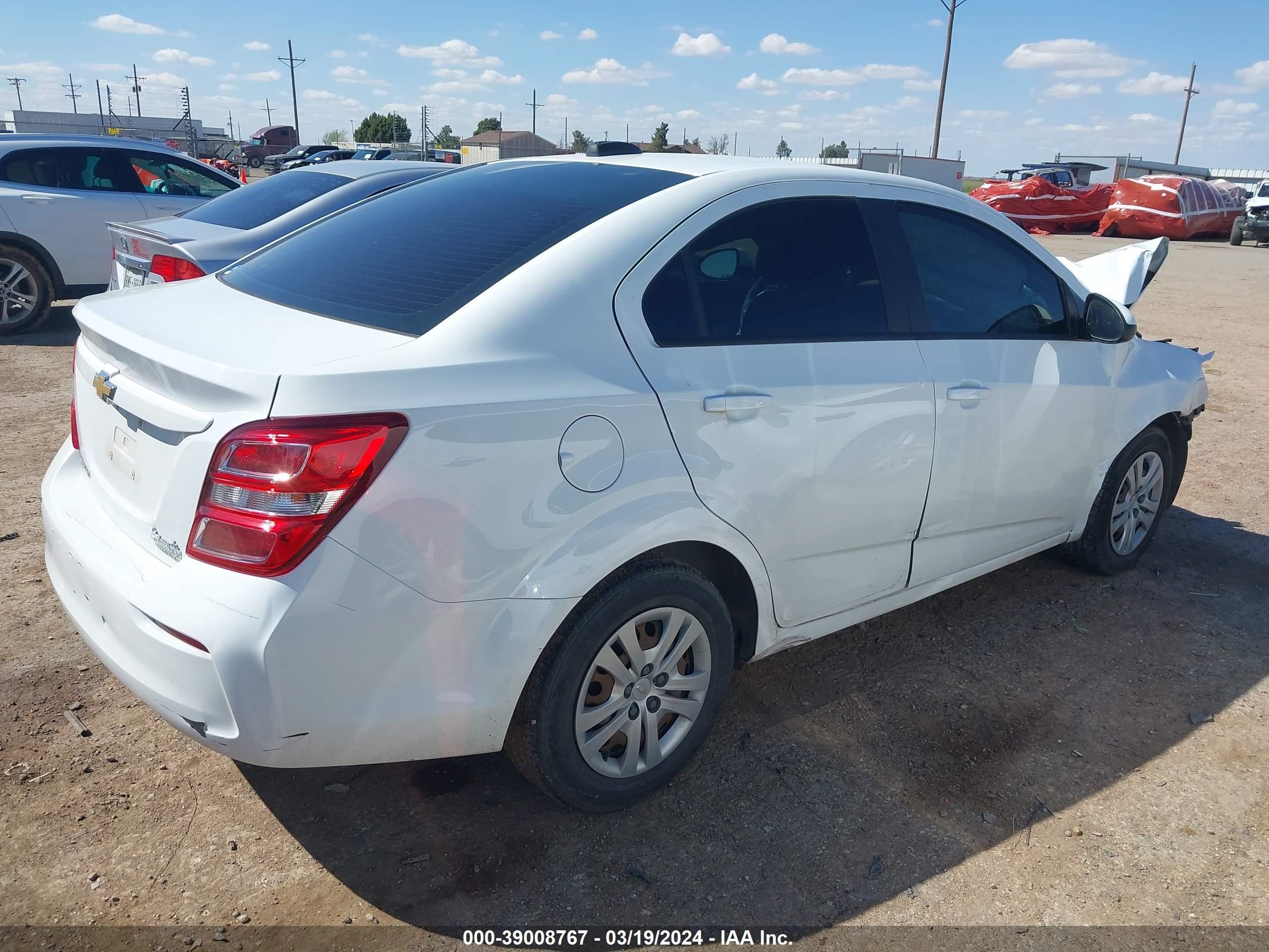 Photo 3 VIN: 1G1JB5SH9H4162737 - CHEVROLET SONIC 