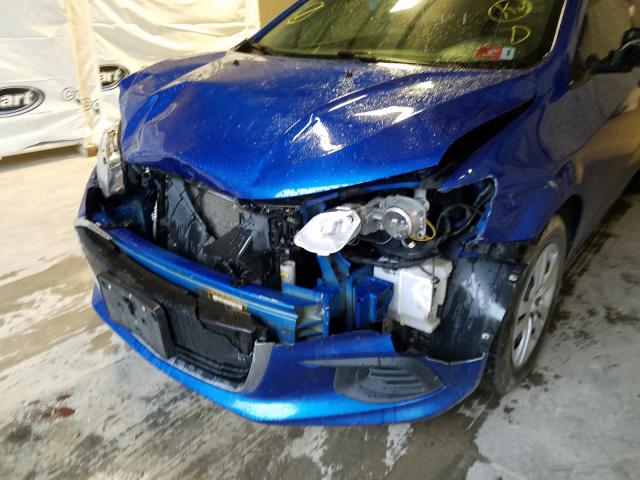 Photo 8 VIN: 1G1JB5SH9J4126648 - CHEVROLET SONIC LS 