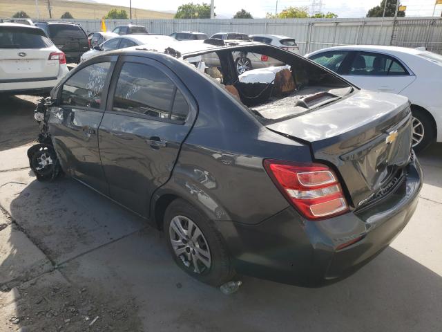 Photo 2 VIN: 1G1JB5SHXH4142853 - CHEVROLET SONIC LS 