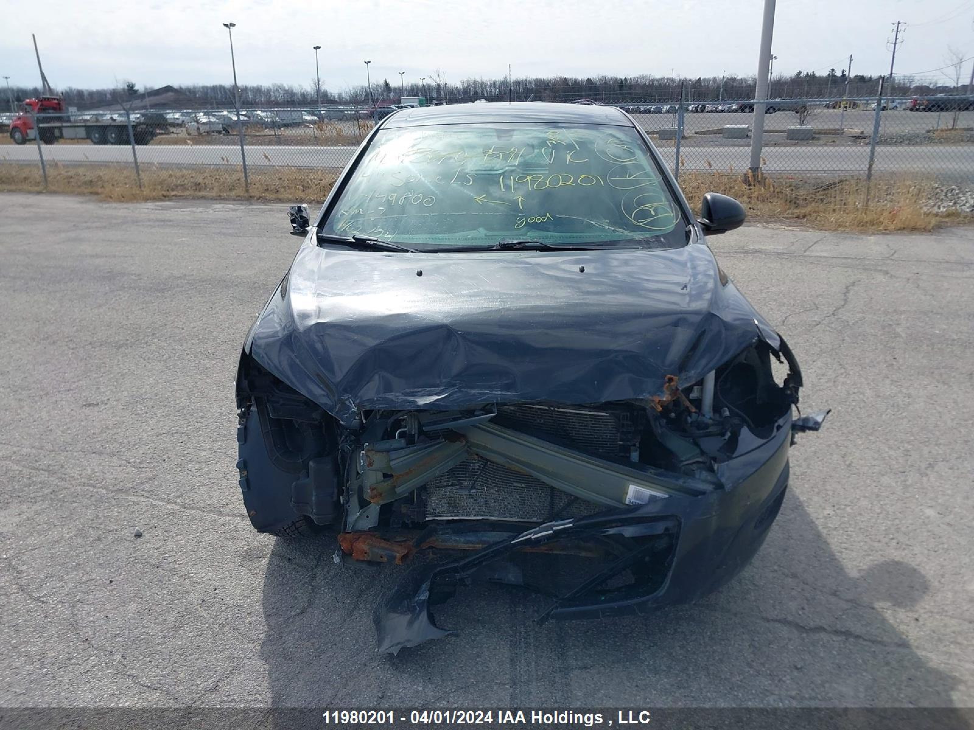 Photo 11 VIN: 1G1JB6EH6E4149800 - CHEVROLET SONIC 