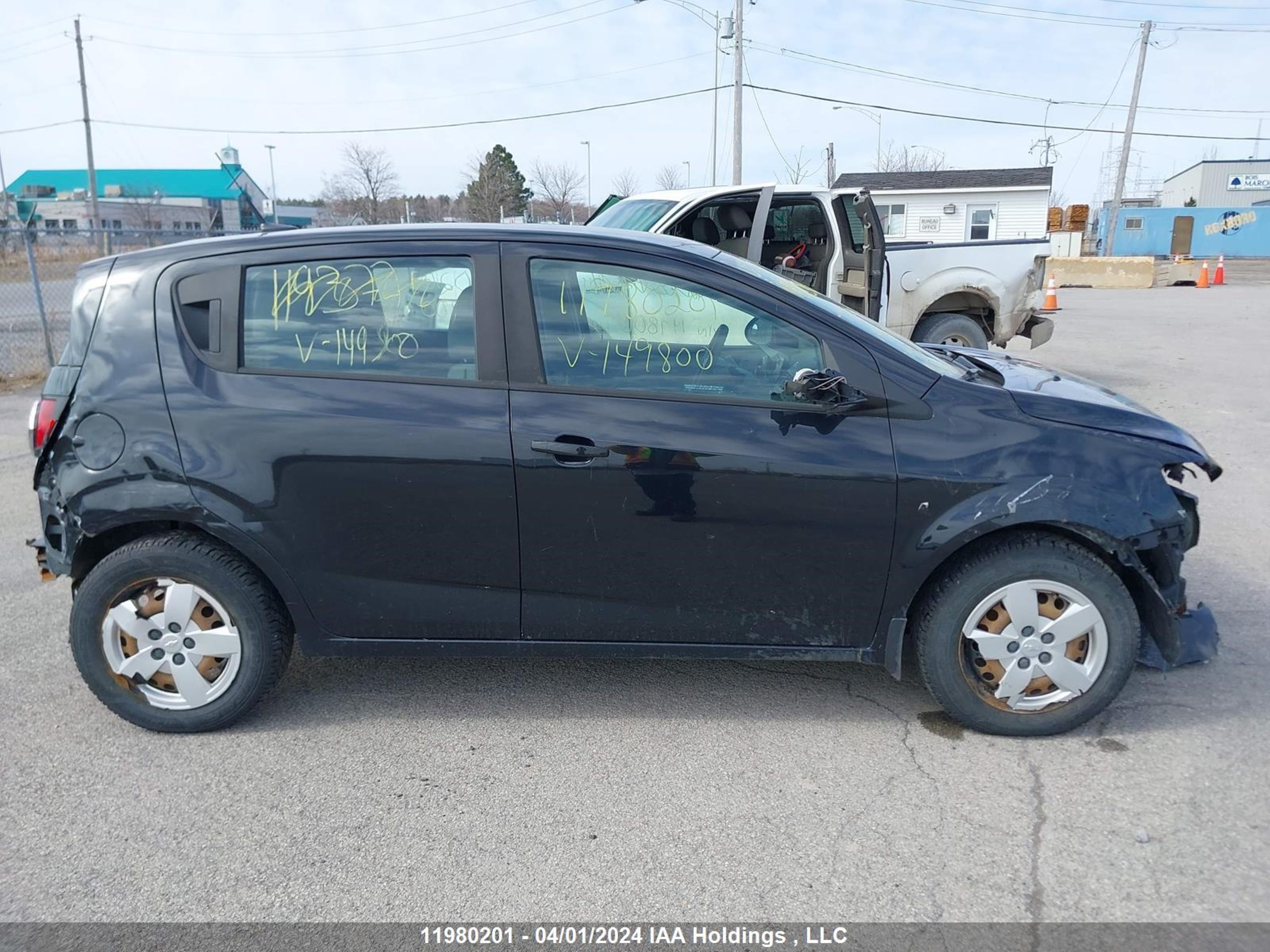 Photo 12 VIN: 1G1JB6EH6E4149800 - CHEVROLET SONIC 