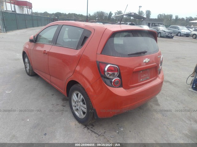 Photo 2 VIN: 1G1JB6SH6C4202481 - CHEVROLET SONIC 