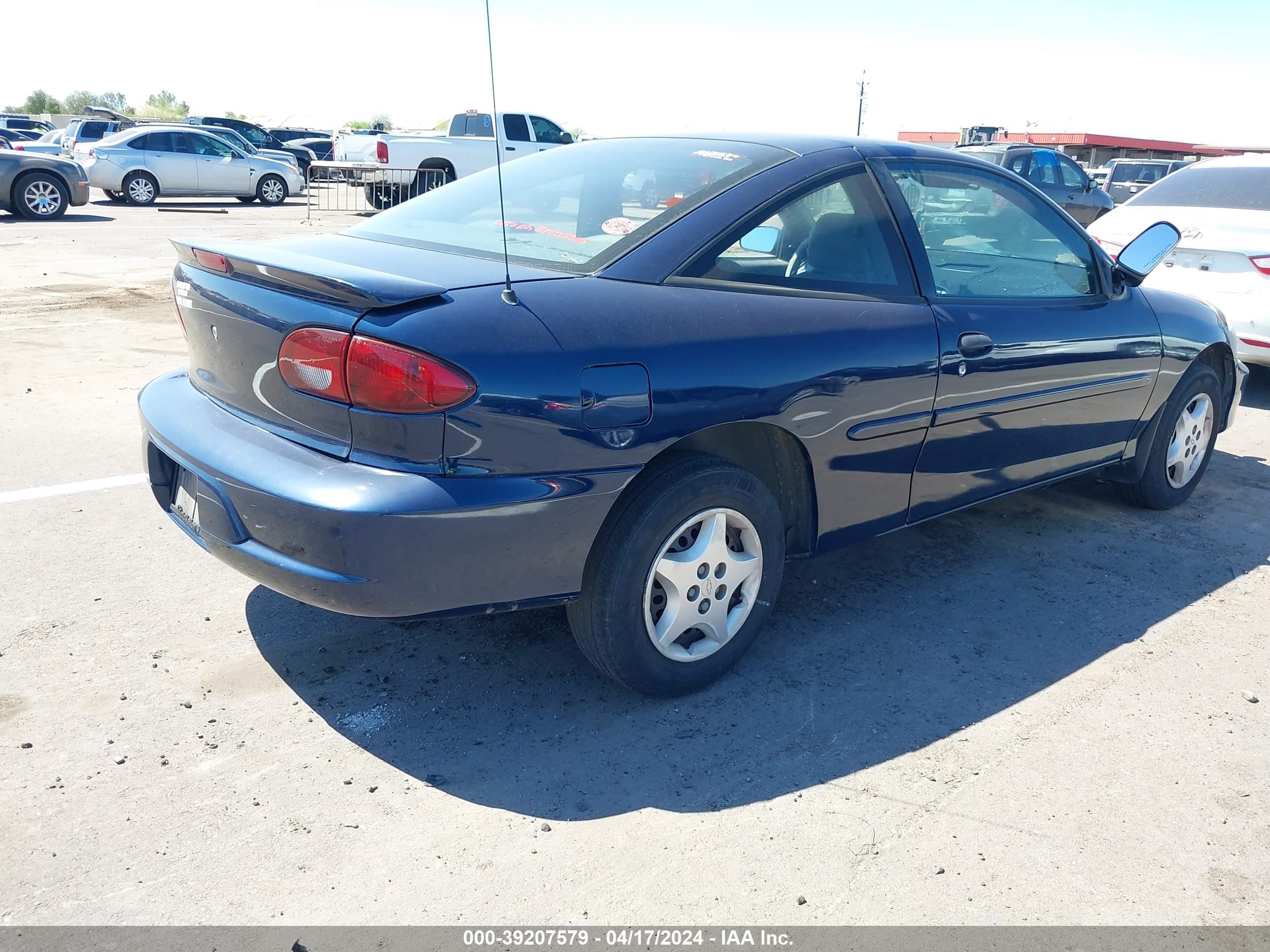 Photo 3 VIN: 1G1JC1240Y7455220 - CHEVROLET CAVALIER 