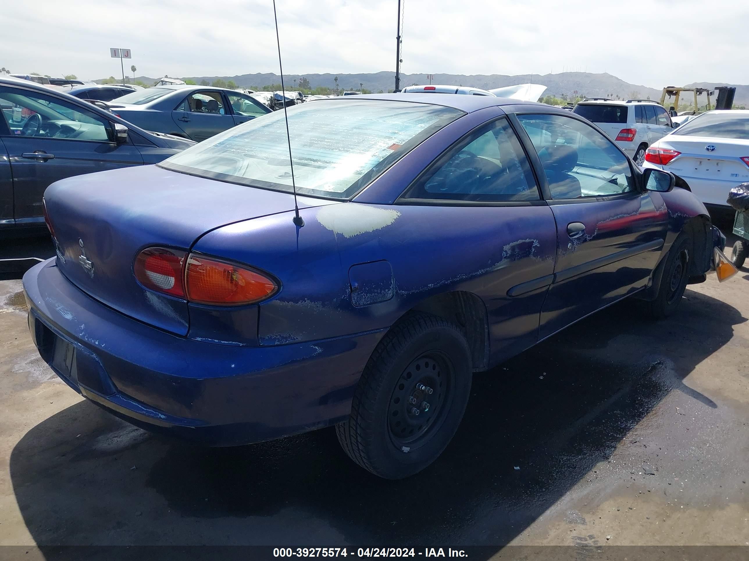 Photo 3 VIN: 1G1JC124127478934 - CHEVROLET CAVALIER 