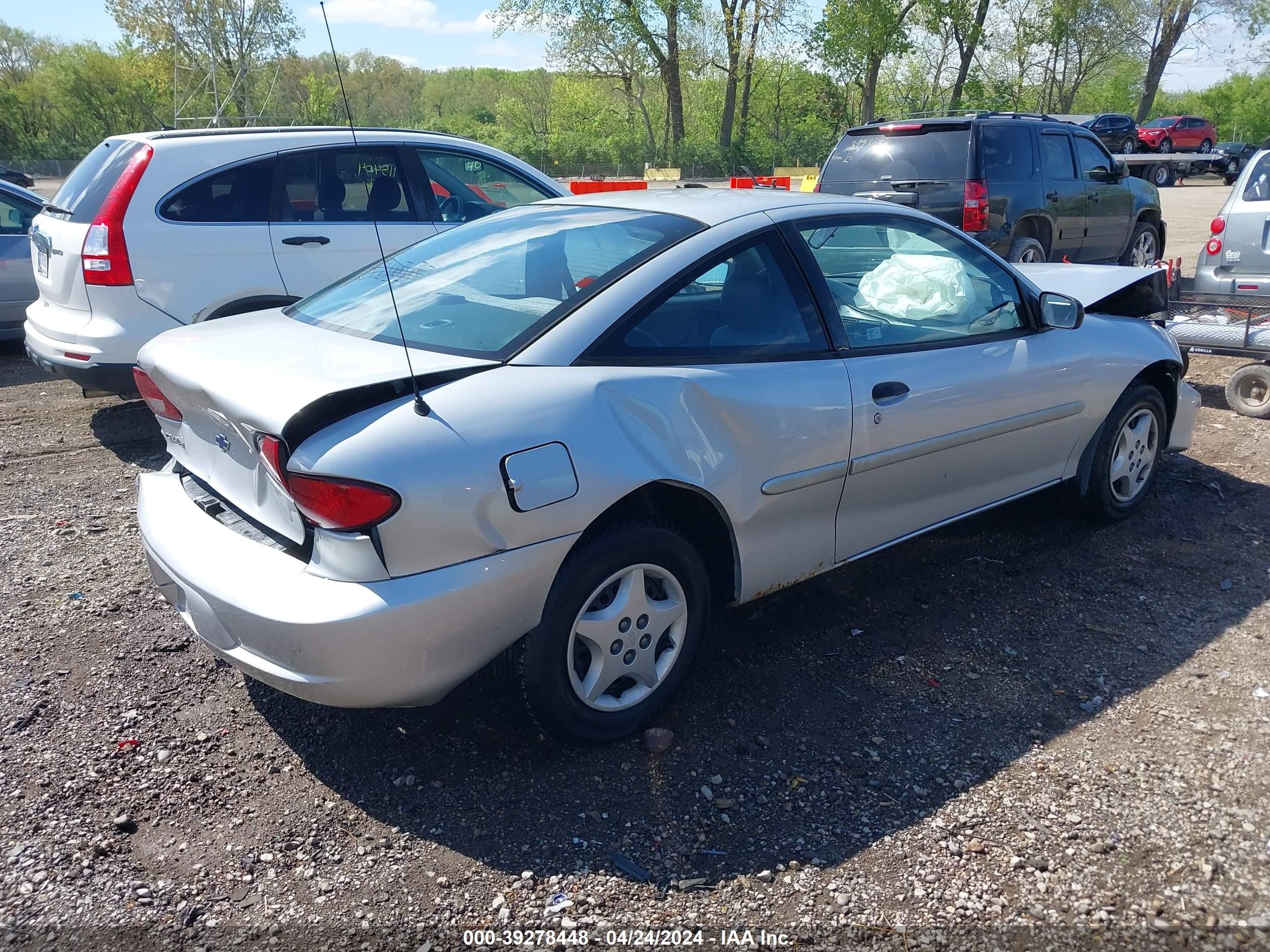 Photo 3 VIN: 1G1JC124X27250284 - CHEVROLET CAVALIER 