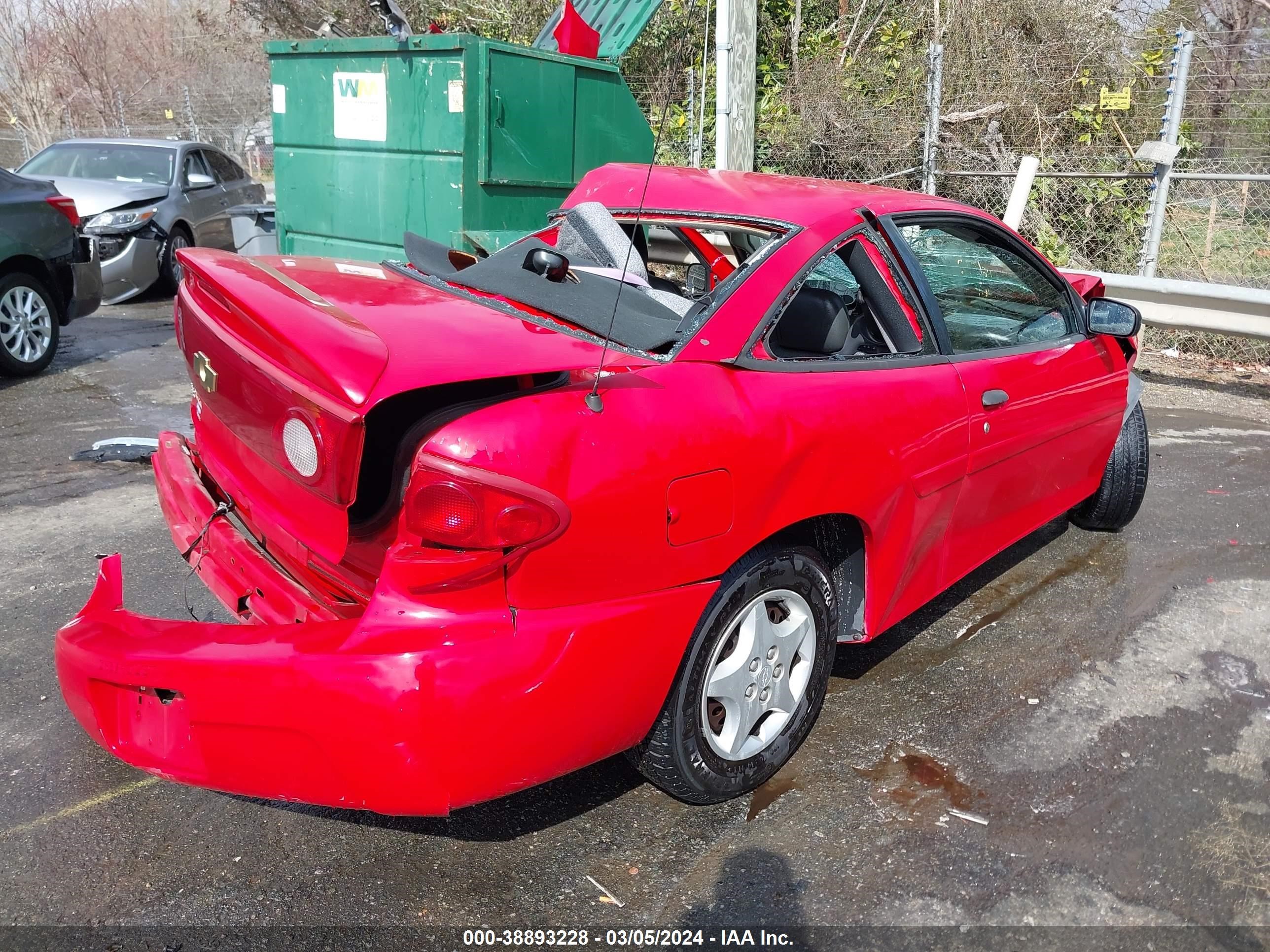 Photo 3 VIN: 1G1JC12F357159573 - CHEVROLET CAVALIER 