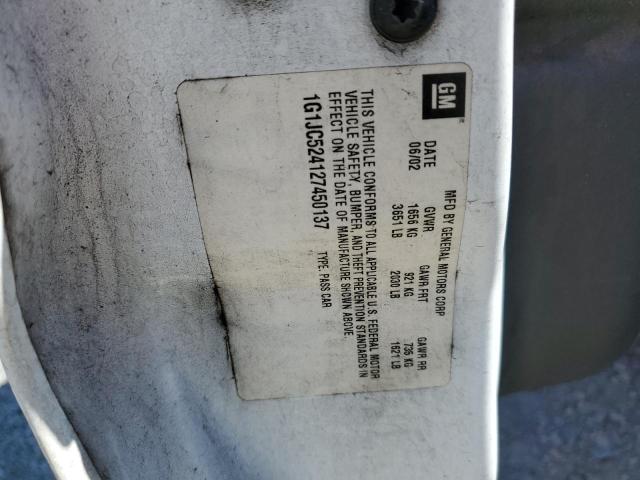 Photo 11 VIN: 1G1JC524127450137 - CHEVROLET CAVALIER 