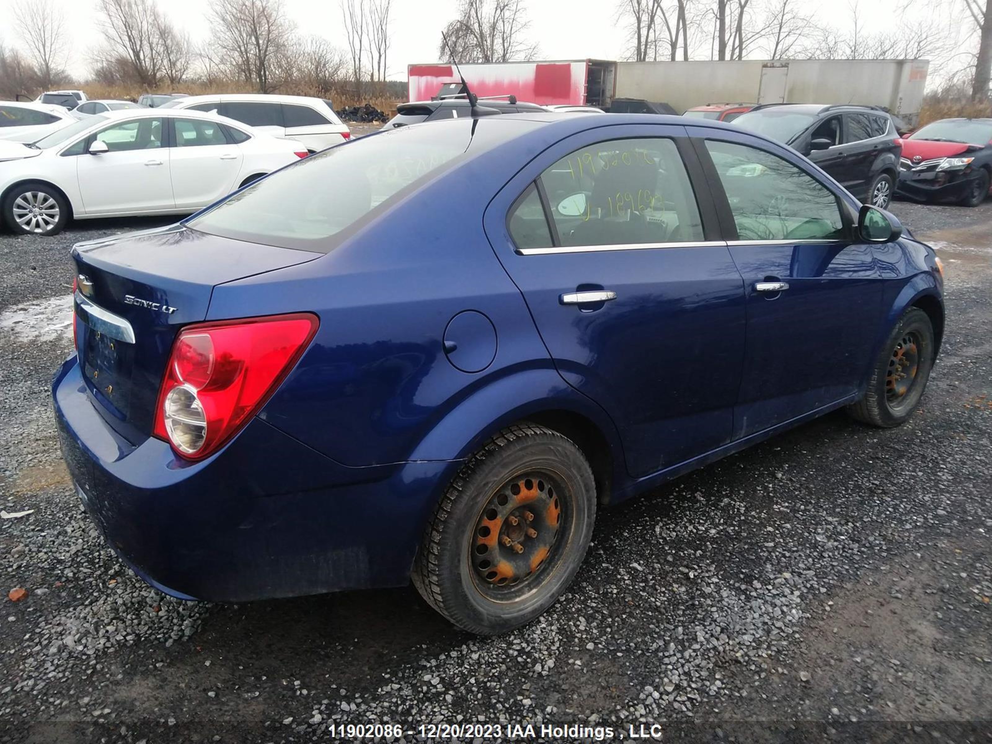 Photo 3 VIN: 1G1JC5EH3D4189693 - CHEVROLET SONIC 