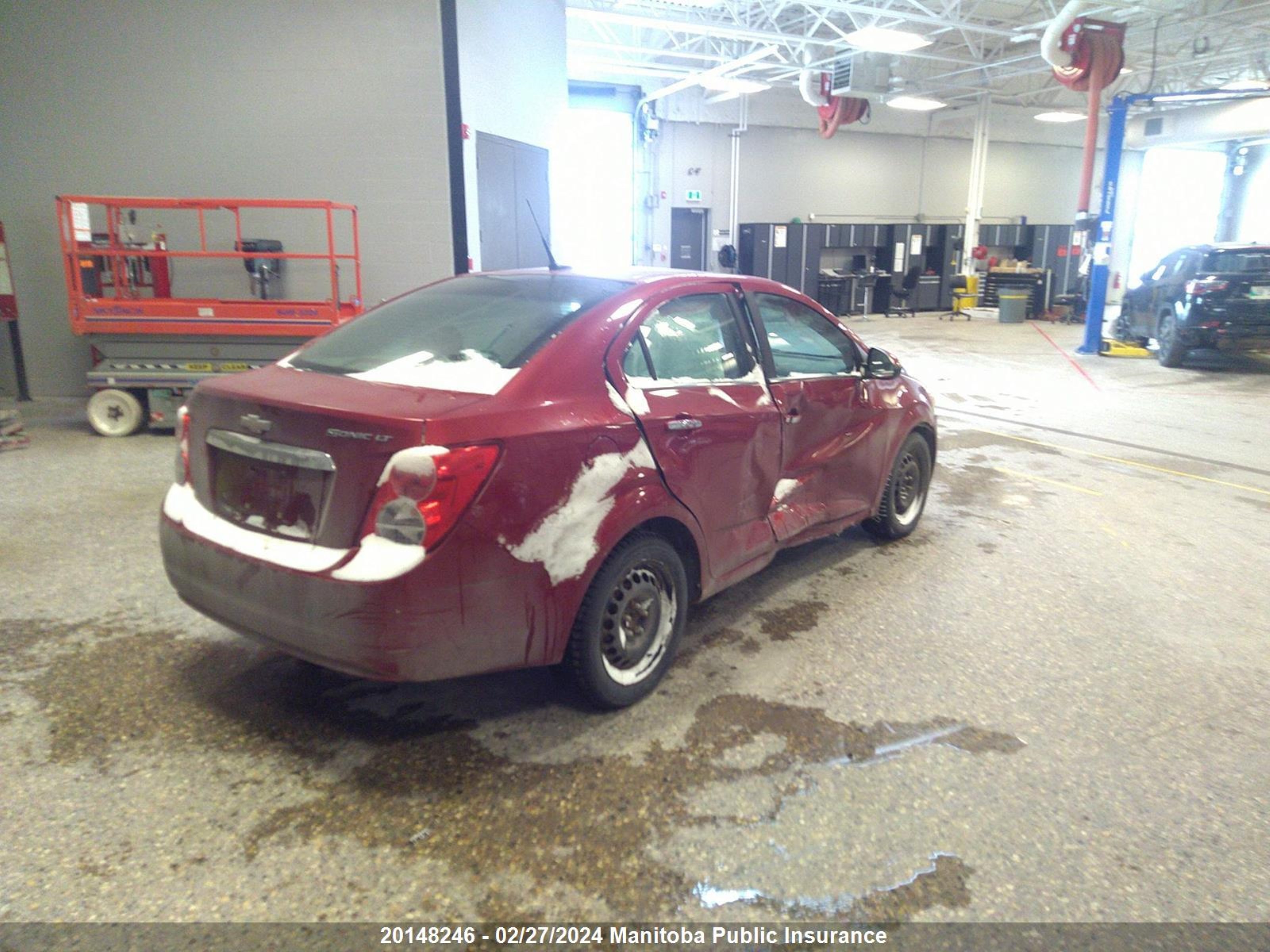 Photo 3 VIN: 1G1JC5EH7C4118558 - CHEVROLET SONIC 