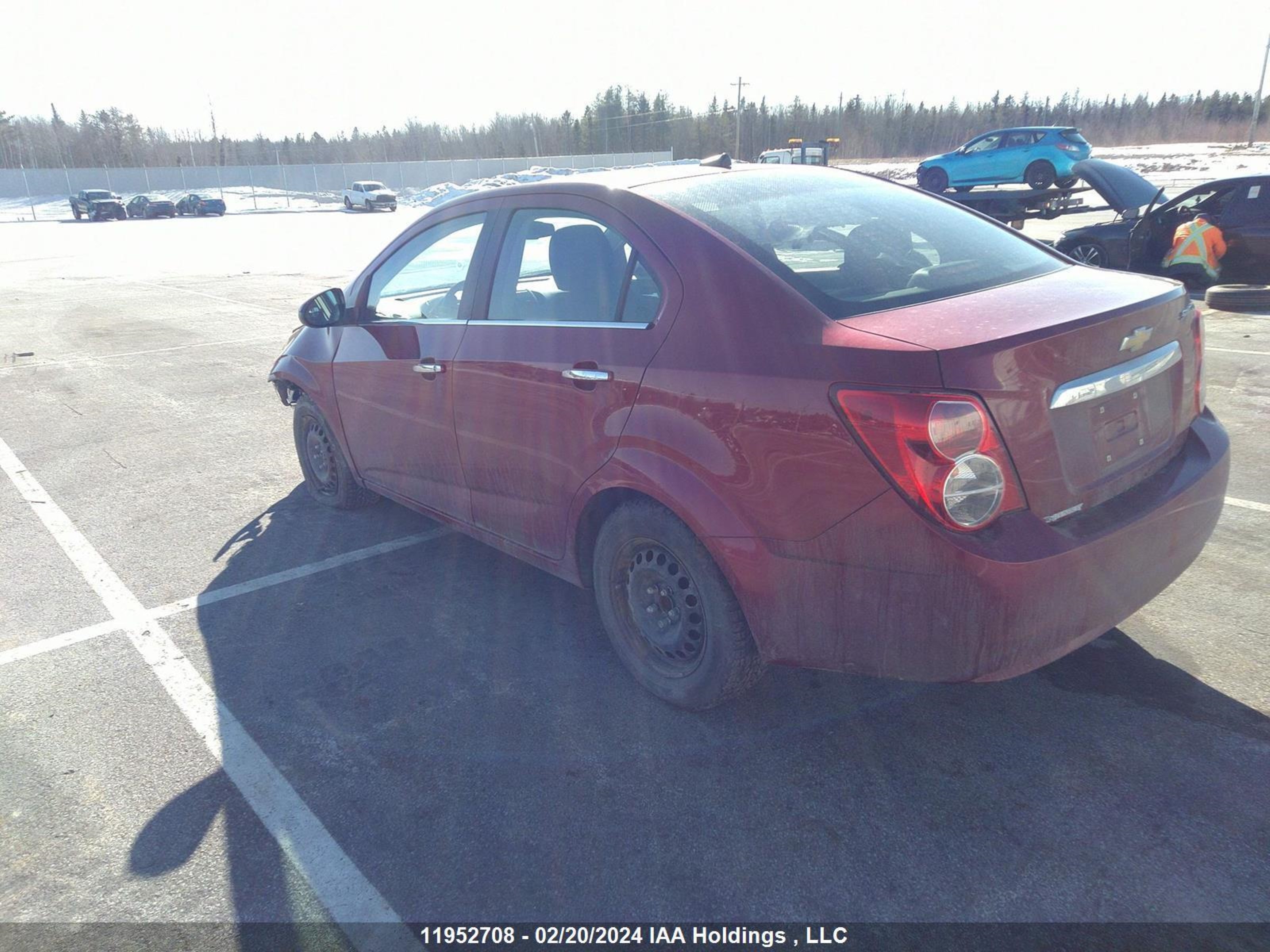 Photo 2 VIN: 1G1JC5EHXD4239246 - CHEVROLET SONIC 