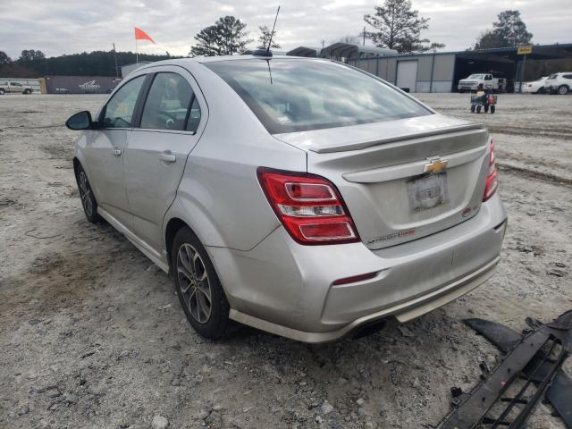 Photo 2 VIN: 1G1JC5SB3H4167635 - CHEVROLET SONIC LT 