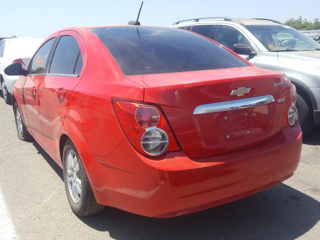 Photo 2 VIN: 1G1JC5SB5G4103076 - CHEVROLET SONIC LT 