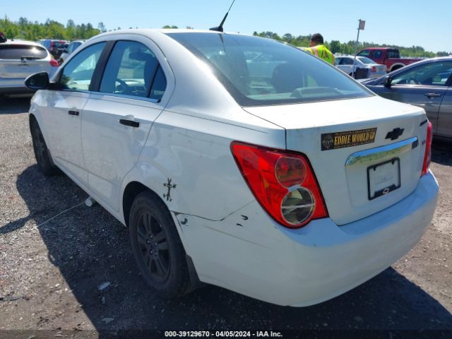 Photo 2 VIN: 1G1JC5SB8D4241027 - CHEVROLET SONIC 