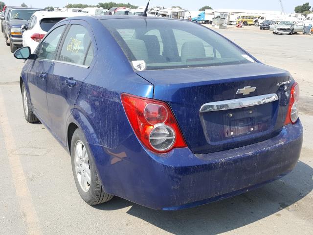 Photo 2 VIN: 1G1JC5SG1D4103650 - CHEVROLET SONIC LT 