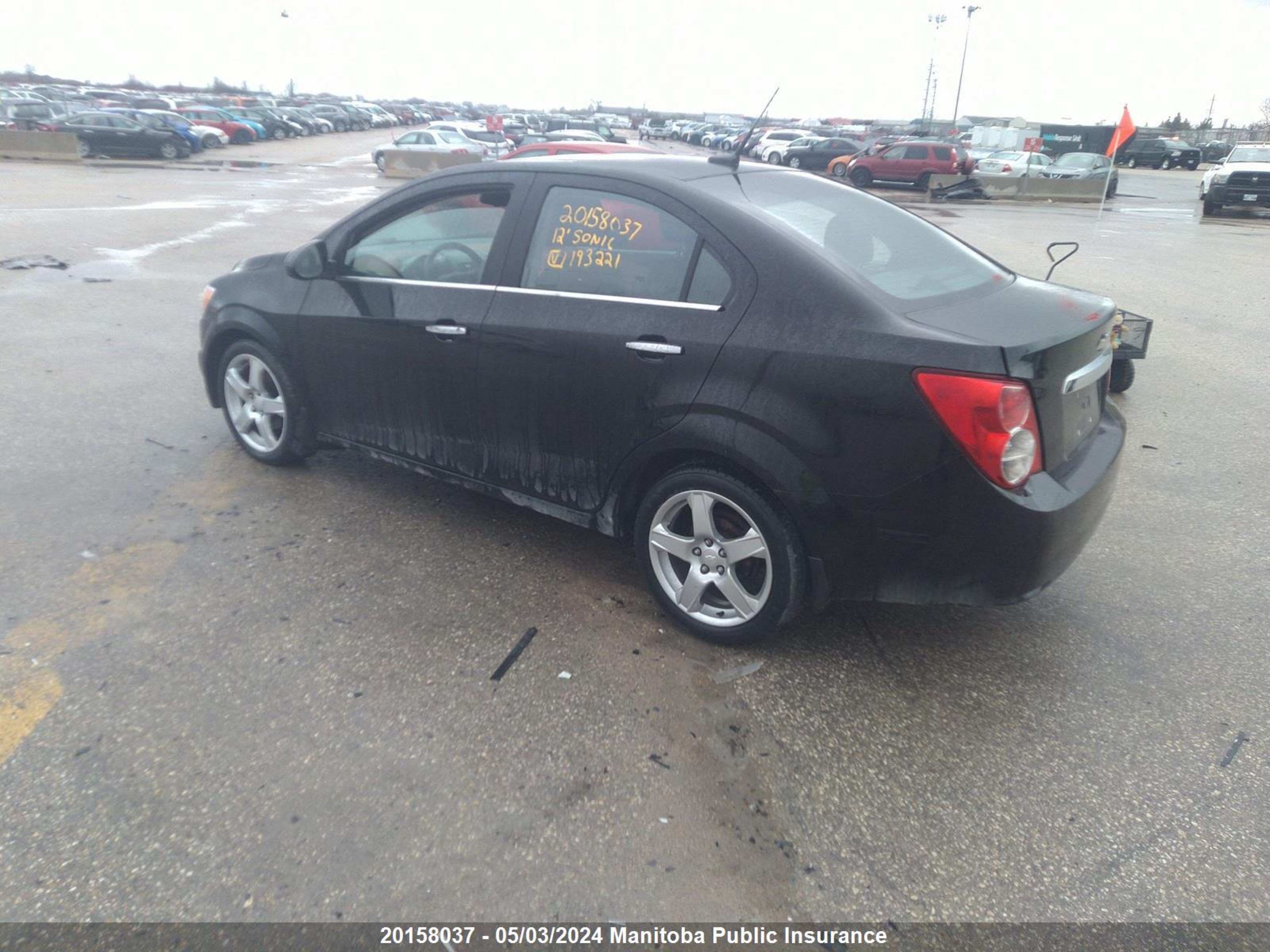 Photo 2 VIN: 1G1JC5SH0C4193221 - CHEVROLET SONIC 