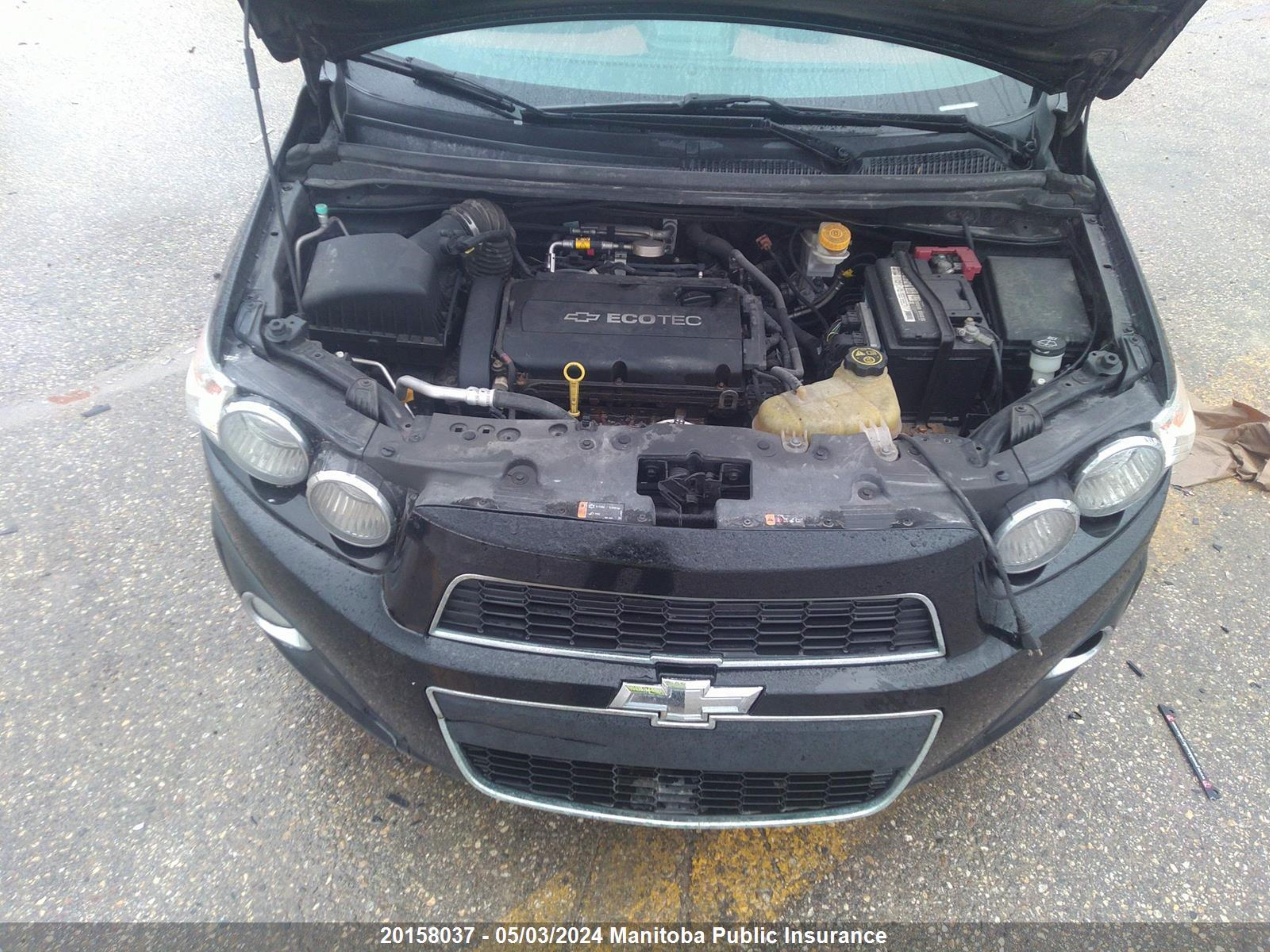 Photo 9 VIN: 1G1JC5SH0C4193221 - CHEVROLET SONIC 