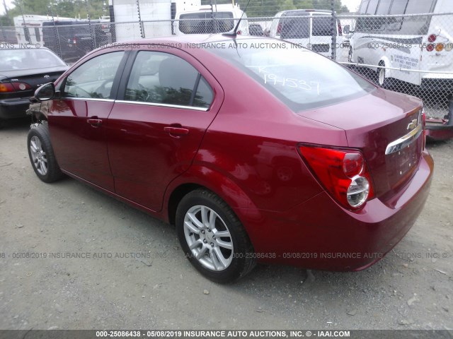 Photo 2 VIN: 1G1JC5SH1C4122559 - CHEVROLET SONIC 