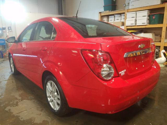 Photo 2 VIN: 1G1JC5SH1C4222774 - CHEVROLET SONIC LT 