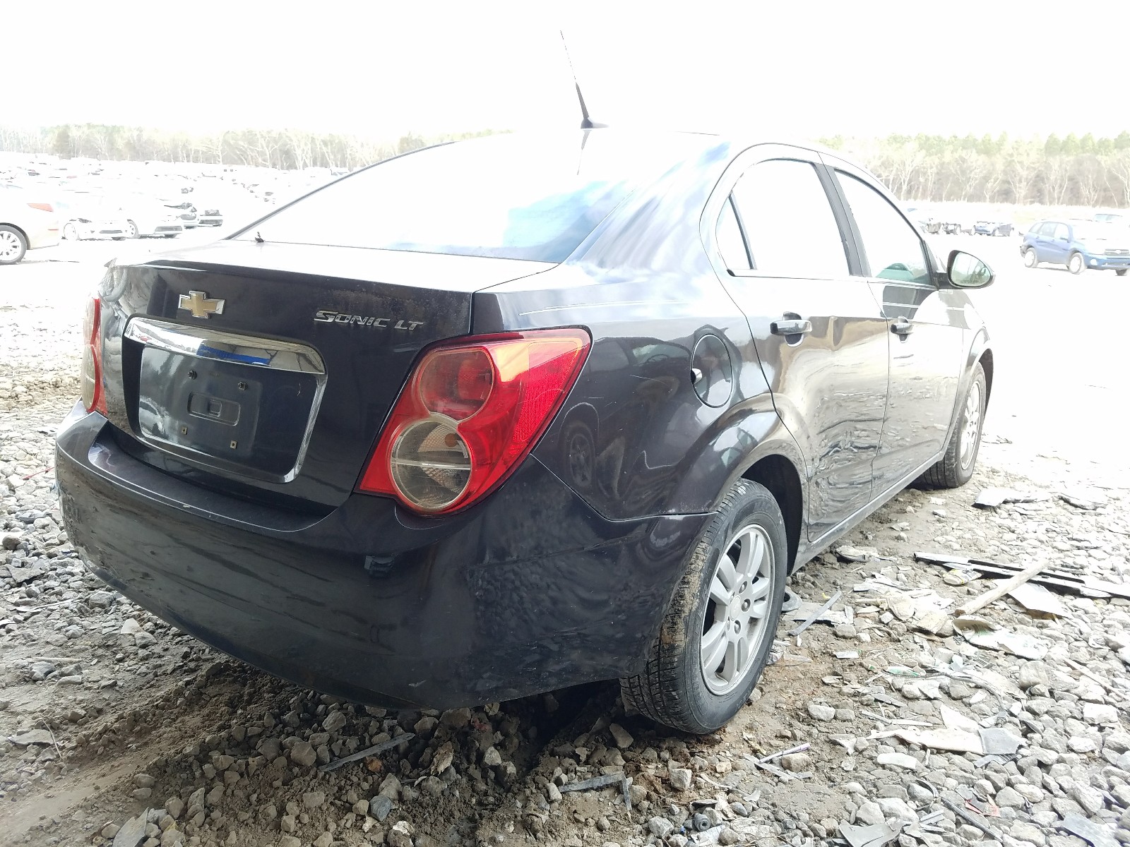 Photo 3 VIN: 1G1JC5SH1E4104906 - CHEVROLET SONIC LT 