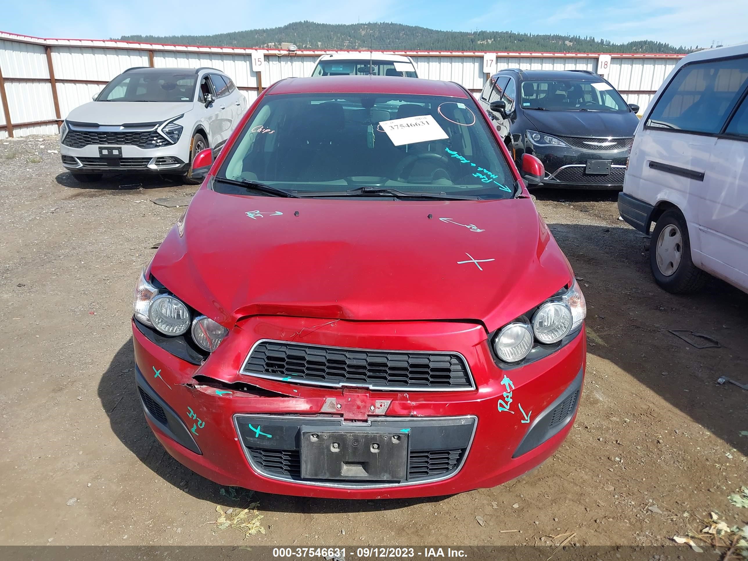 Photo 11 VIN: 1G1JC5SH1E4156472 - CHEVROLET SONIC 