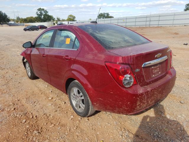 Photo 2 VIN: 1G1JC5SH1F4165013 - CHEVROLET SONIC LT 