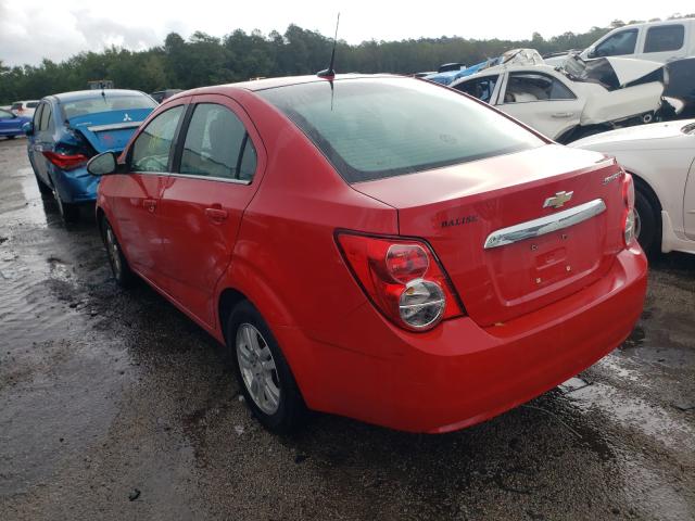 Photo 2 VIN: 1G1JC5SH2C4166831 - CHEVROLET SONIC LT 