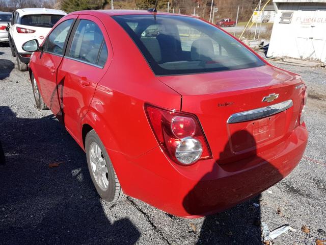 Photo 2 VIN: 1G1JC5SH3C4122563 - CHEVROLET SONIC LT 